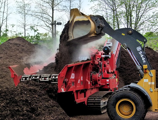 screening compost to fine texture for garden use Ireland